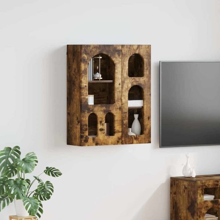 Armoire suspendue ELST Chêne fumé 59 x 20 x 71,5 cm 620208620208