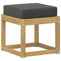 Banc de Jardin Blanc 43 x 43 x 45 cm Bois d'Acacia Massif 620210620210