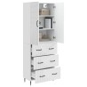 Ensemble de Meubles 2 pcs Blanc brillant 66 x 34,5 x 90 cm 620211620211
