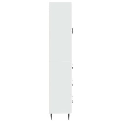 Ensemble de Meubles 2 pcs Blanc brillant 66 x 34,5 x 90 cm 620211620211