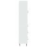 Ensemble de Meubles 2 pcs Blanc brillant 66 x 34,5 x 90 cm 620211620211