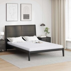 Matelas Blanc 140 x 190 cm Tissu jacquard 620223620223