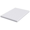 Matelas Blanc 140 x 190 cm Tissu jacquard 620223620223