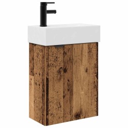 Meuble de salle de bain avec robinet Bois ancien 620226620226