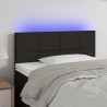 Tête de lit à LED Noir 90x5x78/88 cm Tissu 620230620230