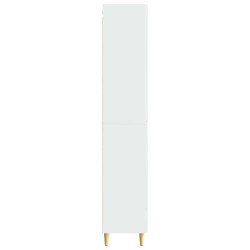 Ensemble de Meubles 2 pcs Blanc brillant 66 x 34,5 x 95 cm 620235620235