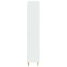 Ensemble de Meubles 2 pcs Blanc brillant 66 x 34,5 x 95 cm 620235620235
