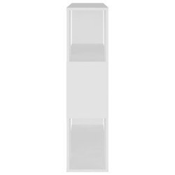Bibliothèque/Séparateur de pièce Blanc 80x24x94 cm 620236620236