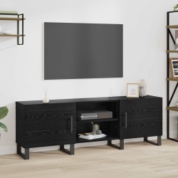 Meuble TV Chêne noir 150 x 30 x 50 cm Bois d'ingénierie 620238620238