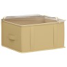 Boîte de rangement avec fenêtre transparente 6 pcs Crème 620241620241