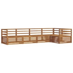 Ensemble de canapés d'extérieur 5 pcs Naturel 620252620252