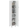 Ensemble de Meubles 2 pcs Blanc brillant 33 x 34,5 x 89,5 cm 620258620258