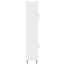 Ensemble de Meubles 2 pcs Blanc brillant 33 x 34,5 x 89,5 cm 620258620258