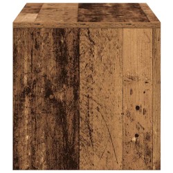 Meuble TV vieux bois 100x40x40 cm bois d'ingénierie 620270620270