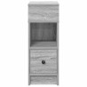 Table de chevet avec tiroir Gris Sonoma 25x31x66 cm 620279620279