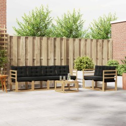 Ensemble de canapés d'extérieur avec coussin 7 pcs 620287620287