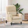 fauteuil Crème 76 x 94 x 102 cm Microfibre 620306620306