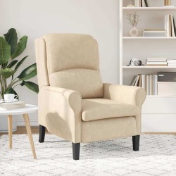 fauteuil Crème 76 x 94 x 102 cm Microfibre 620306620306