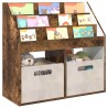 Bibliothèque pour enfants Chêne fumé 72,5 x 29,5 x 69 cm 620310620310
