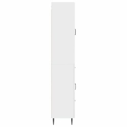 Ensemble de Meubles 2 pcs Blanc brillant 66 x 34,5 x 89,5 cm 620312620312