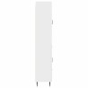 Ensemble de Meubles 2 pcs Blanc brillant 66 x 34,5 x 89,5 cm 620312620312