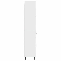 Ensemble de Meubles 2 pcs Blanc brillant 66 x 34,5 x 89,5 cm 620313620313