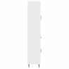 Ensemble de Meubles 2 pcs Blanc brillant 66 x 34,5 x 89,5 cm 620313620313