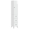 Ensemble de Meubles 2 pcs Blanc brillant 34,5 x 34,5 x 90 cm 620314620314