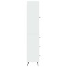 Ensemble de Meubles 2 pcs Blanc brillant 34,5 x 34,5 x 90 cm 620314620314