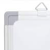 Tableau blanc magnétique pliable 160x40x1,7 cm aluminium 620317620317