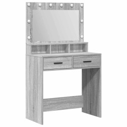 Table de Toilette avec tiroir Gris Sonoma 79 x 41 x 135 cm 620319620319