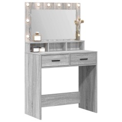 Table de Toilette avec tiroir Gris Sonoma 79 x 41 x 135 cm 620319620319