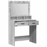 Table de Toilette avec tiroir Gris Sonoma 79 x 41 x 135 cm 620319620319