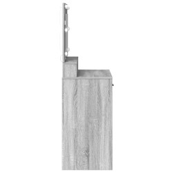 Table de Toilette avec tiroir Gris Sonoma 79 x 41 x 135 cm 620319620319