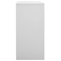 Armoire à casiers Gris clair 90x45x92,5 cm Acier 620322620322