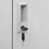 Armoire à casiers Gris clair 90x45x92,5 cm Acier 620322620322