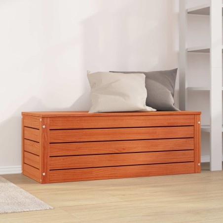 Boîte de rangement avec stockage Cire marron 109 x 36,5 x 33 cm 620324620324