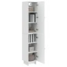 Ensemble de Meubles 2 pcs Blanc brillant 34,5 x 33 x 90 cm 620326620326