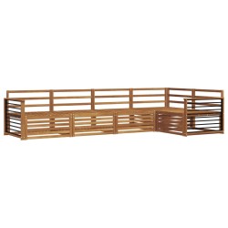 Ensemble de canapés d'extérieur 5 pcs Naturel 620330620330