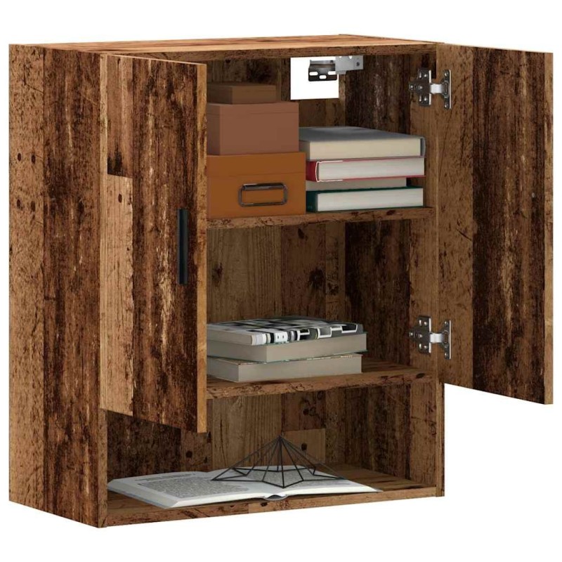 Armoire murale vieux bois 60x31x70 cm bois d'ingénierie 620333620333