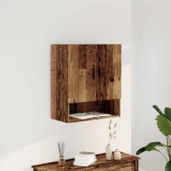 Armoire murale vieux bois 60x31x70 cm bois d'ingénierie 620333620333
