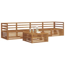 Ensemble de canapés d'extérieur 5 pcs Naturel 620344620344