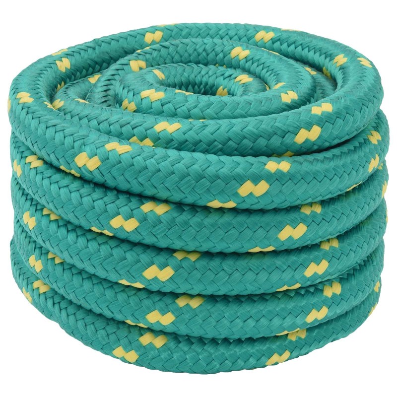 Corde de bateau 25 m 3 Vert PP 620346620346
