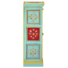 Buffet peint à la main 40x30x90 cm Bois de manguier solide 620351620351
