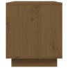 Meuble TV Marron miel 80x35x40,5 cm Bois de pin massif 620355620355