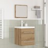 Ensemble de mobilier de salle de bain 2 pc Chêne artisanal 620366620366