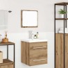 Ensemble de mobilier de salle de bain 2 pc Chêne artisanal 620366620366