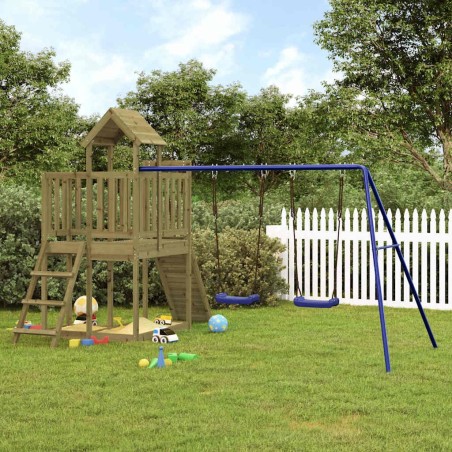Aire de jeux d'extérieur bois de pin imprégné 620369620369