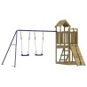 Aire de jeux d'extérieur bois de pin imprégné 620369620369