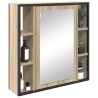 Armoire Miroir Chêne Sonoma 60 x 16 x 60 cm Bois d'ingénierie 620376620376